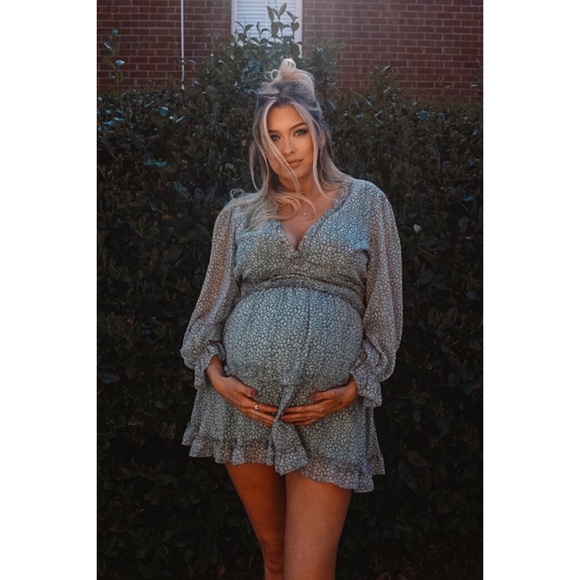 ASO Brittany Cartwright from Vanderpump Rules & TikTok Star Tinx Blue Mini Dress - Picture 7 of 17